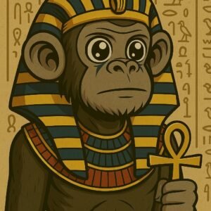 Egyptian Pharaoh Ape