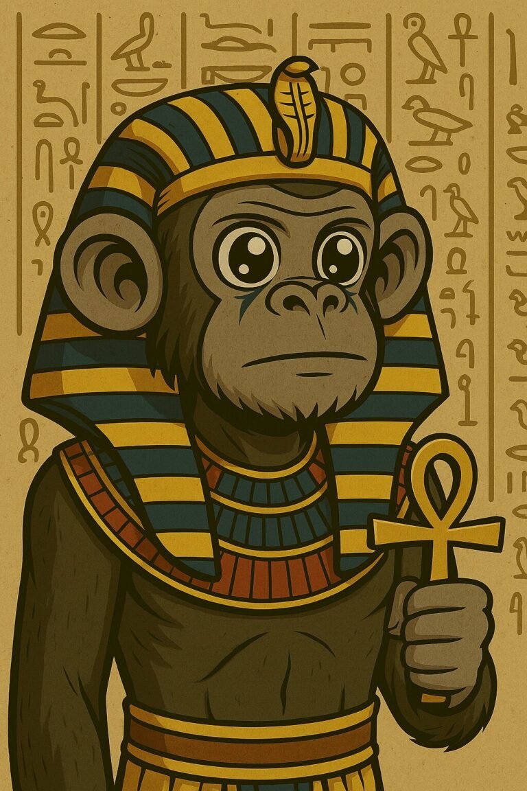 Egyptian Pharaoh Ape