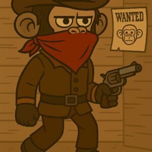 Wild West Outlaw Ape